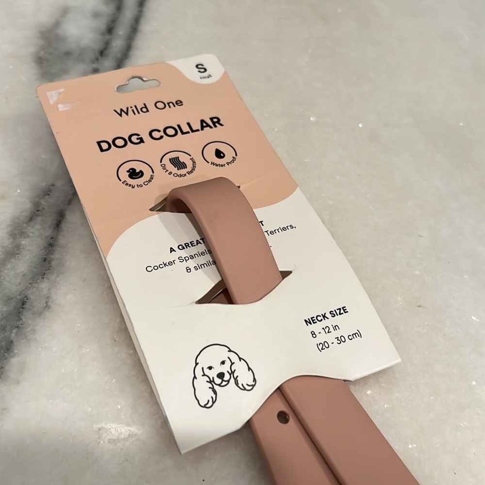 Wild One dog collar size Small
